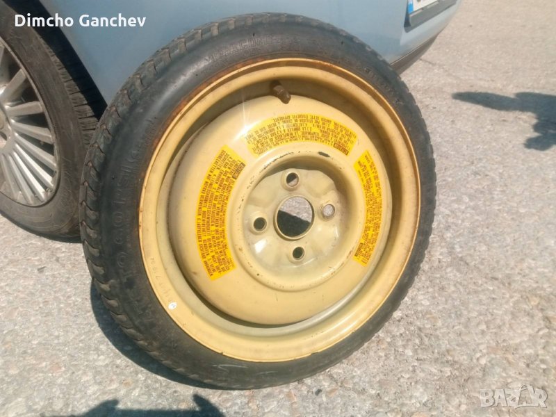 Резервана гума, патерица 4х100, 115/70/14', снимка 1