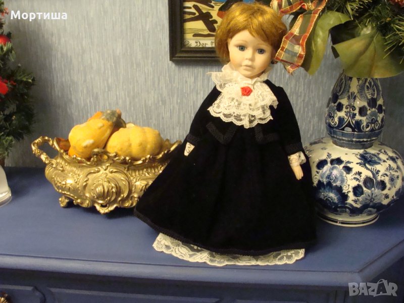 Великолепна порцеланова кукла , снимка 1