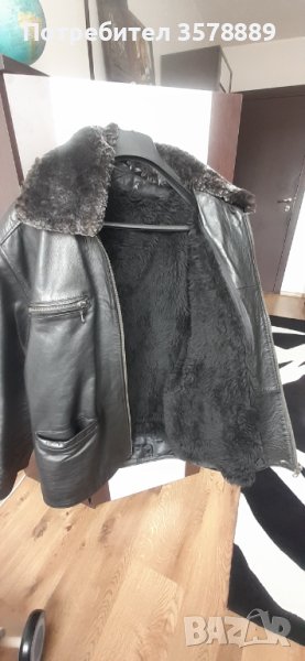 Мъжко кожено яке от естествена кожа, снимка 1