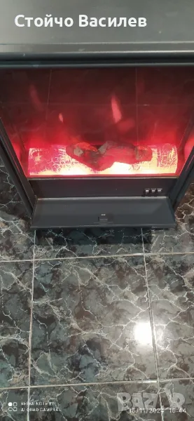 Електрическа печка тип камина , снимка 1