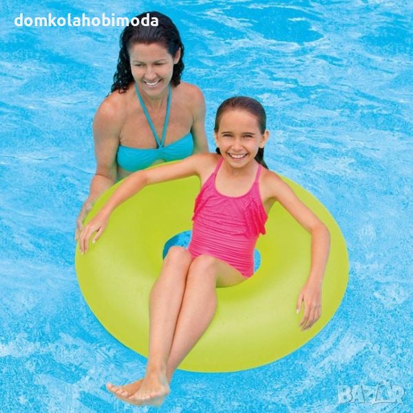 Надуваем пояс с флуоресцентни цветове. 91 см. Intex , снимка 1