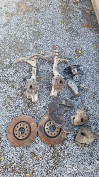 Спирачни апарати със супорти и дискове 312мм за Ауди А4 Б6 Audi A4 B6 Audi A6 312mm 5x112, снимка 1