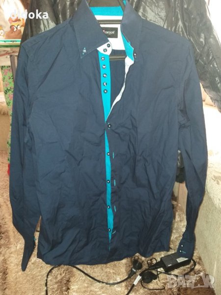 Италианска мъжка риза м размер , снимка 1