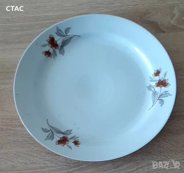 Неизползвано порцеланово плато от80-те год, снимка 1