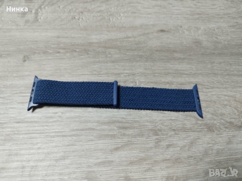 Текстилна каишка за Apple iWatch 503 39/42/44/45 Blu, снимка 1