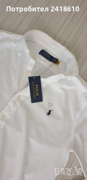 POLO Ralph Lauren Cotton Mens Size М НОВО !ОРИГИНАЛ! Мъжка Риза!, снимка 1