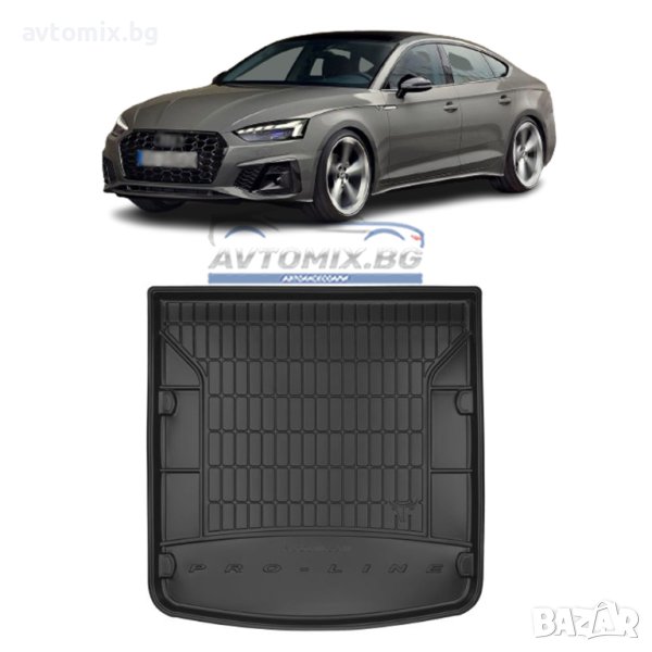 Гумена стелкa за багажник за Audi A5 Sportback 5 врати 2007-2016 г., ProLine 3D, снимка 1