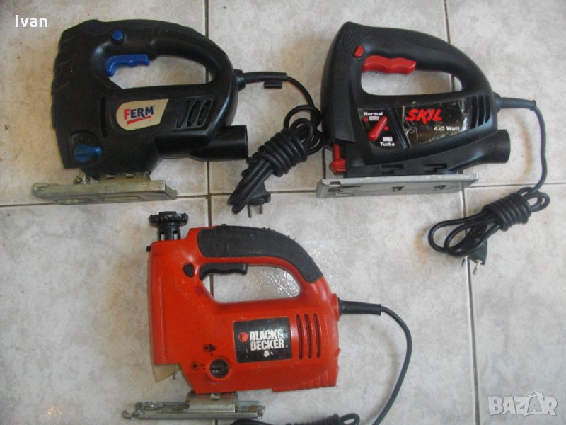 ЗА РЕМОНТ-ЗА ЧАСТИ-Зеге-Skil-Black Decker-Ferm-Вертикален Прободен Трион-710-420-400 Вата-Немски-Анг, снимка 1