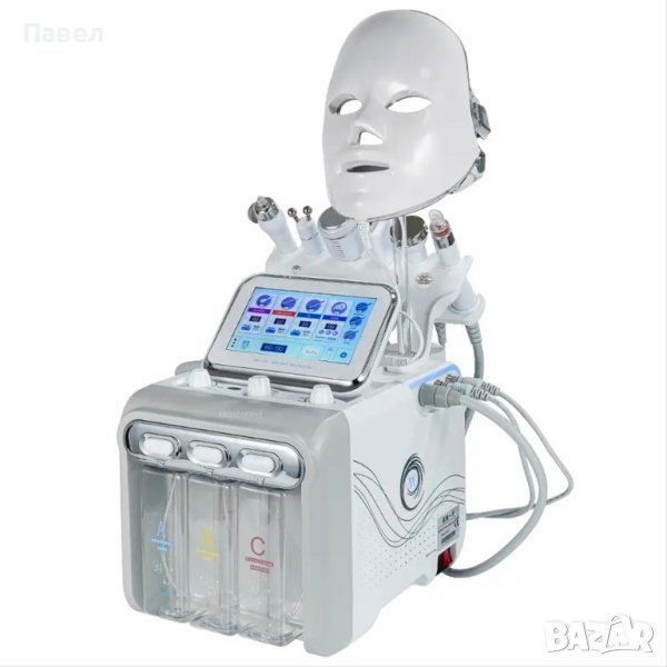 Апарат за водно дермабразио, кислород, RF, ултразвук и шпатула 7 в 1, снимка 1