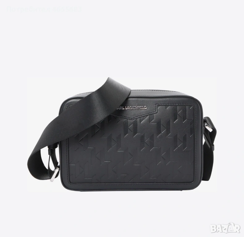 Мъжка чанта през рамо Карл Лагерфелд, снимка 1