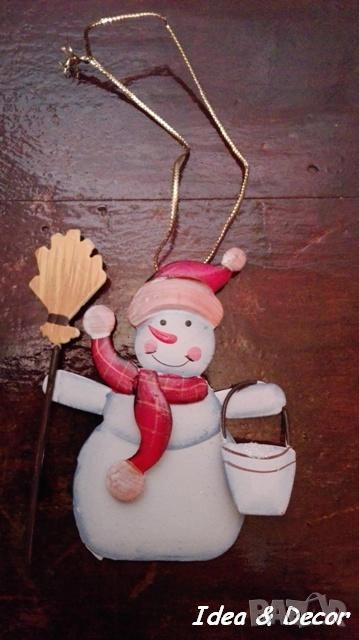 Метална новогодишна играчка - 36, снимка 1