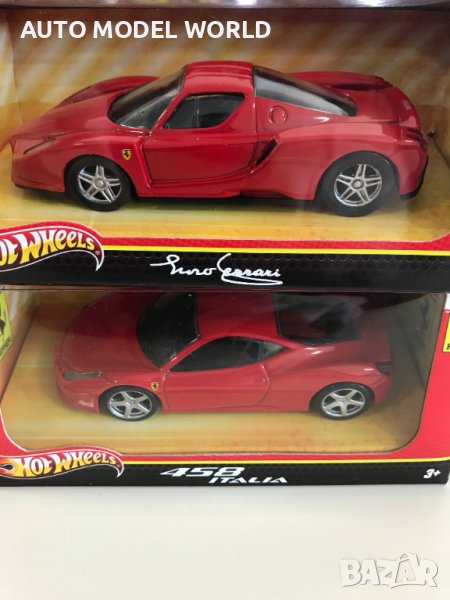 Метална колекционерска количка HOT WHEELS FERRARI мащаб 1:43, нови!, снимка 1