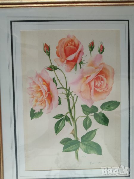 картина-цветя, снимка 1