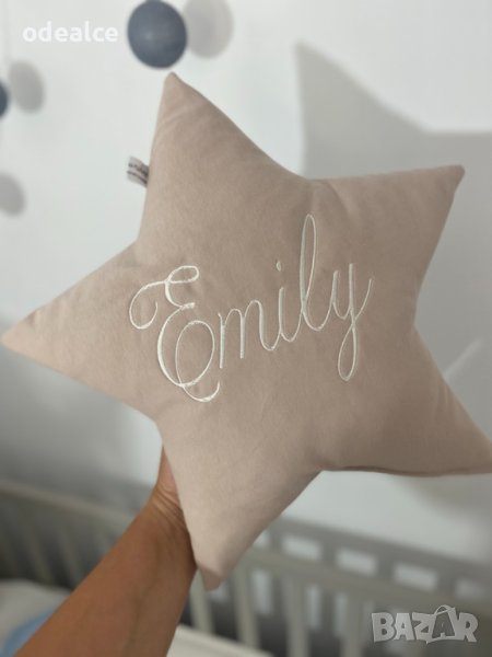 Персонализирана възглавничка Звездичка  Little Sunshine, снимка 1