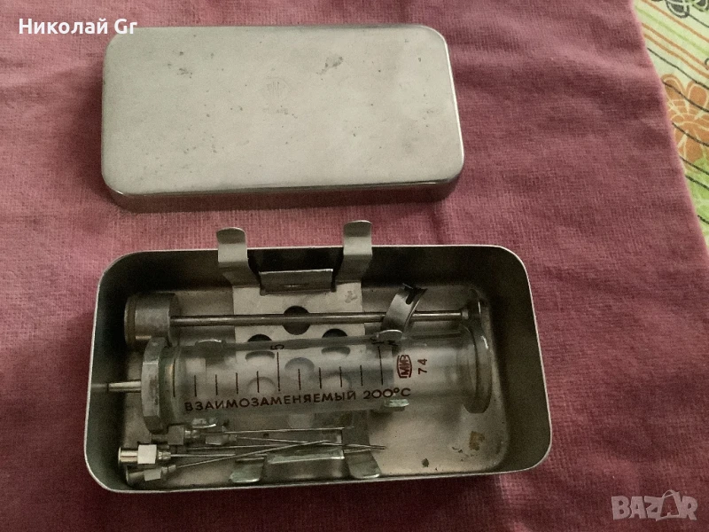 Медицински контейнер за стерилизация     Цена за два броя, снимка 1