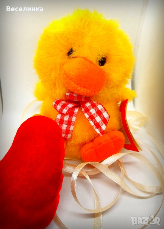Плюшено патенце подходящо за Свети Валентин- 009, снимка 1