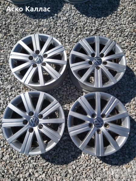 5x112..15.цола. 5j ET50 ОРГИНАЛНИ VW, снимка 1