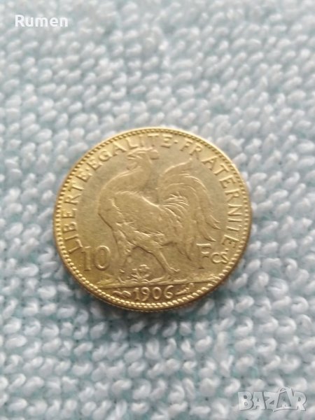 10 франка 1906 година , снимка 1