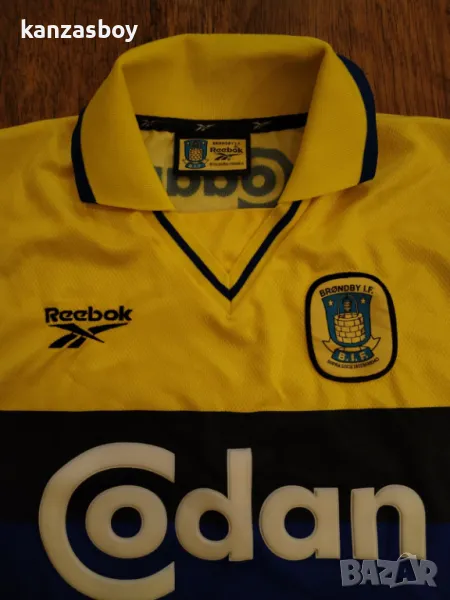  Brondby IF Season 1998 Jersey Vintage Shirt - футболна ретро тениска ХЛ, снимка 1