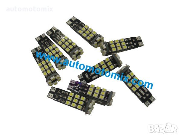 ДИОДНИ КРУШКИ Т10 - 24 LED, снимка 1