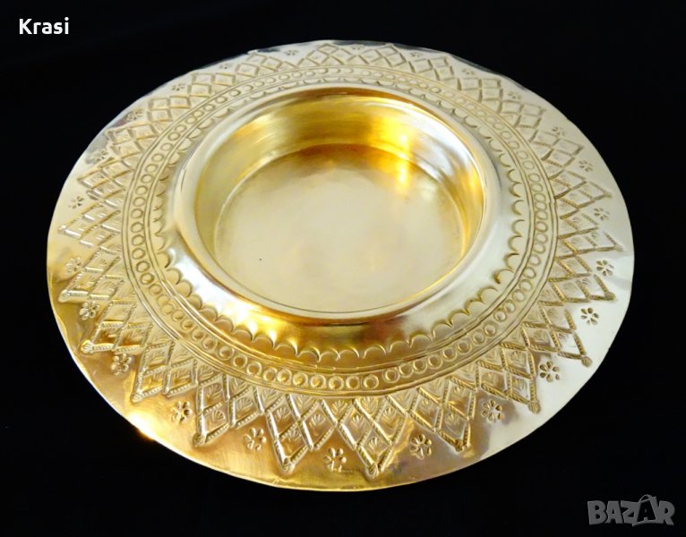 Старинен бронзов съд,купичка за ядки,пепелник, снимка 1