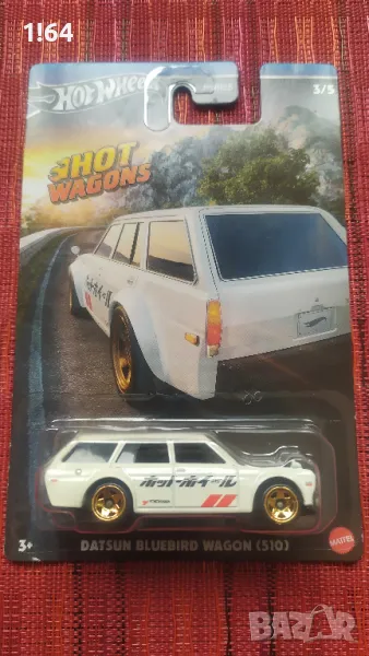 Hot Wheels Datsun Bluebird Wagon (510), снимка 1