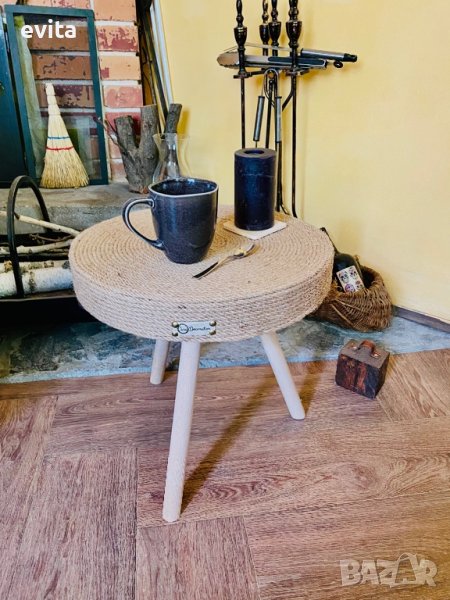 🌿 Изискан акцент за дома – масичка с вкус и стил, снимка 1