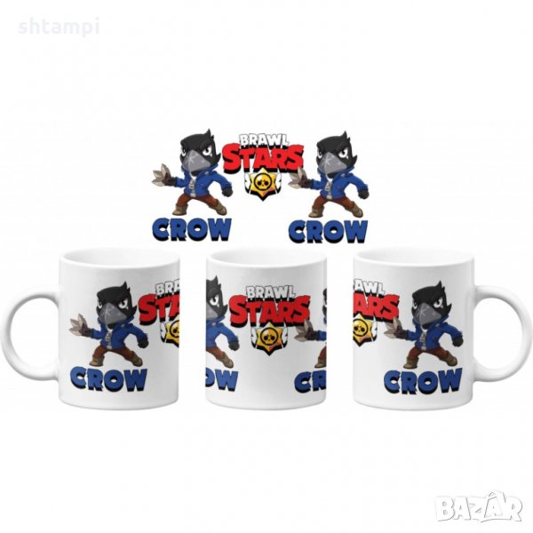 Чаша Brawl Stars Crow Brawl Stars, снимка 1