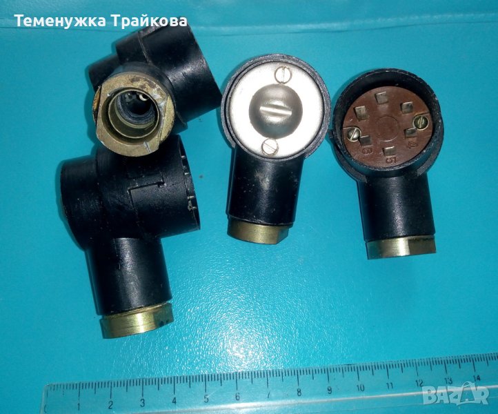 Конектори за Р-120 (мъжки - 6 пера), снимка 1