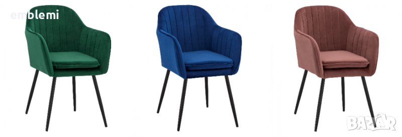 Стол трапезен Sawyer Velvet HM8523, снимка 1