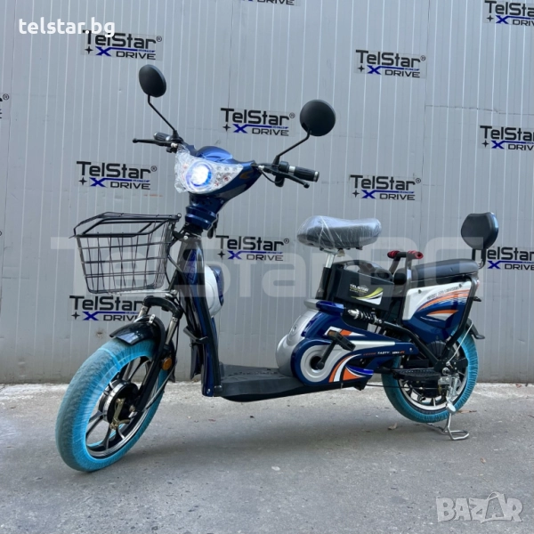 Електрически скутер TELSTAR TBSLD- BIG с двойна седалка Нов модел 2025, високопроизводителни батерии, снимка 1