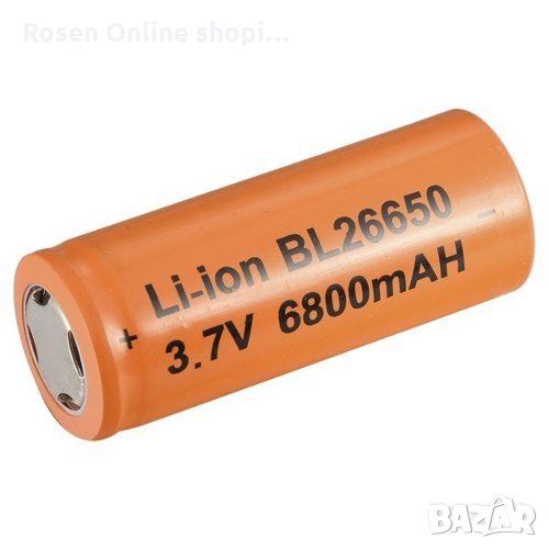 Акумулаторна батерия 26650 3.7V 6800mAh Li-ion, снимка 1