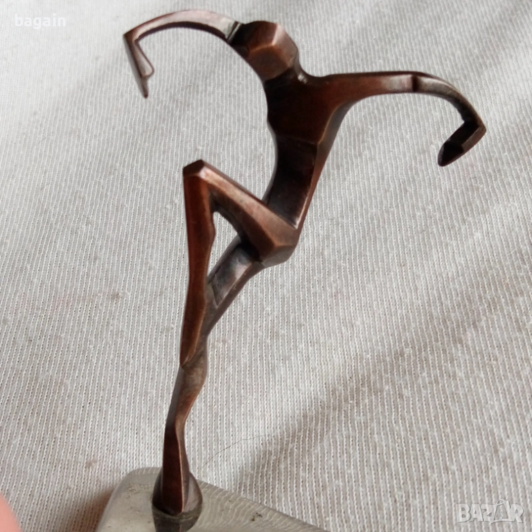 Бронзова пластика. Жозефина Бекер., снимка 1