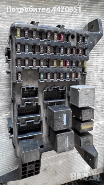 Контролен Модул (Бушонно Табло BSI / BSM ) за Ford Mondeo - 4S7T-14A073-AA, снимка 1