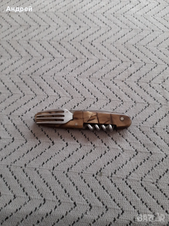 Стар джобен нож,ножче,ножка #168, снимка 1