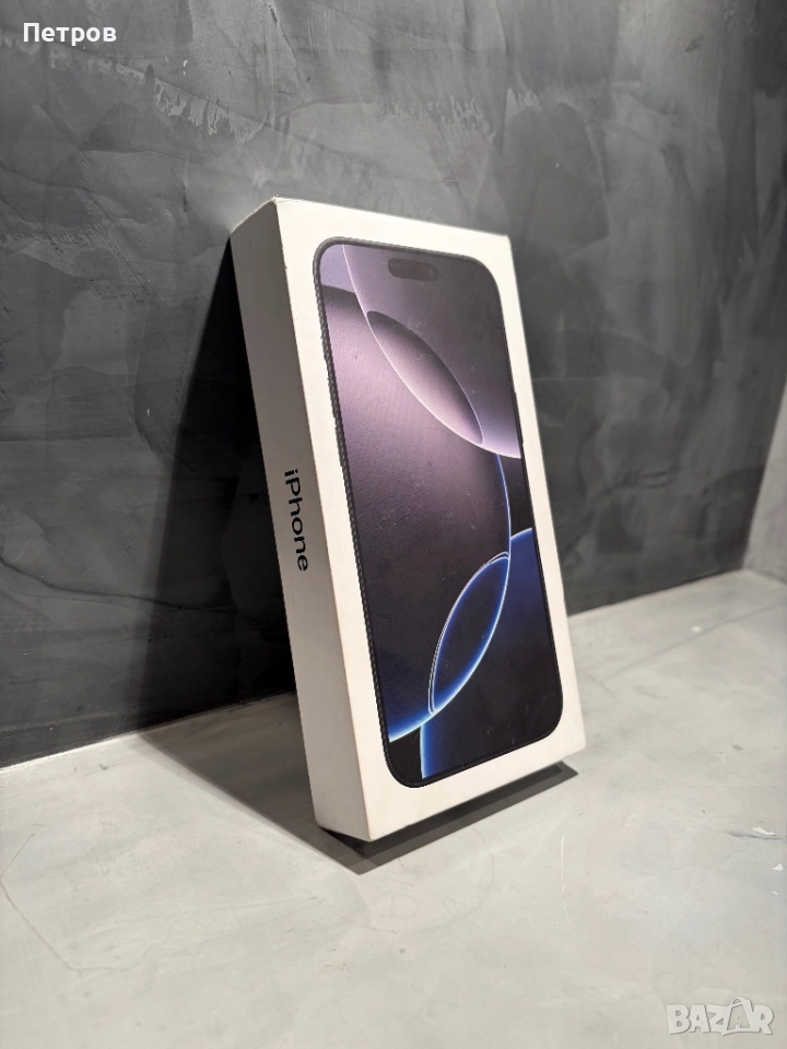 ЧИСТО НОВ! Iphone 16 Pro Max 512 GB Black Titanium, снимка 1
