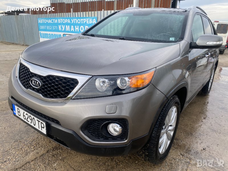 Kia Sorento 2.2CRDI 197 кс., 2011г., 4x4 автоматик, кожа, ел. седалки, панорама, навигация, euro 5A, снимка 1