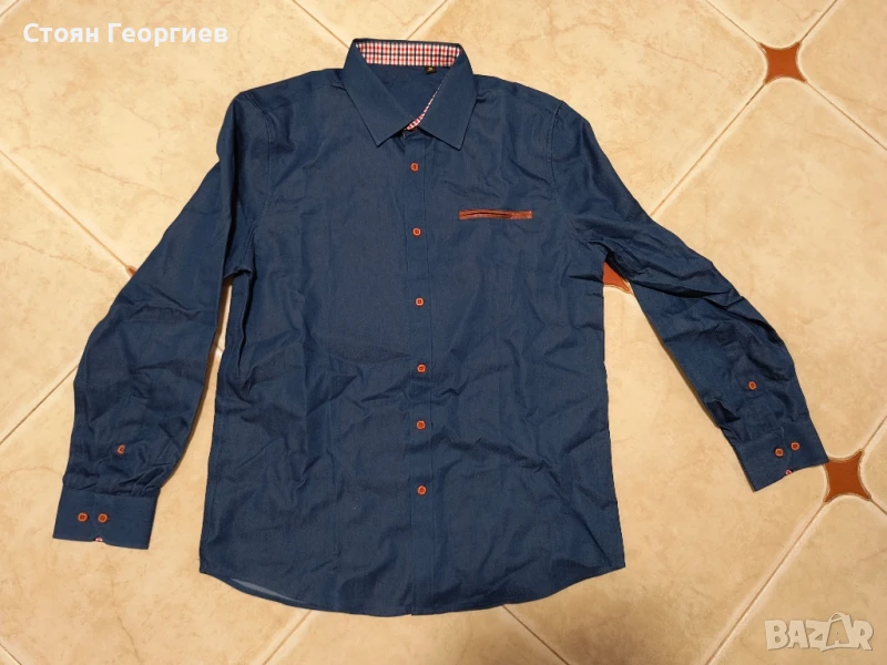 Чисто нова дънкова риза размер М, снимка 1