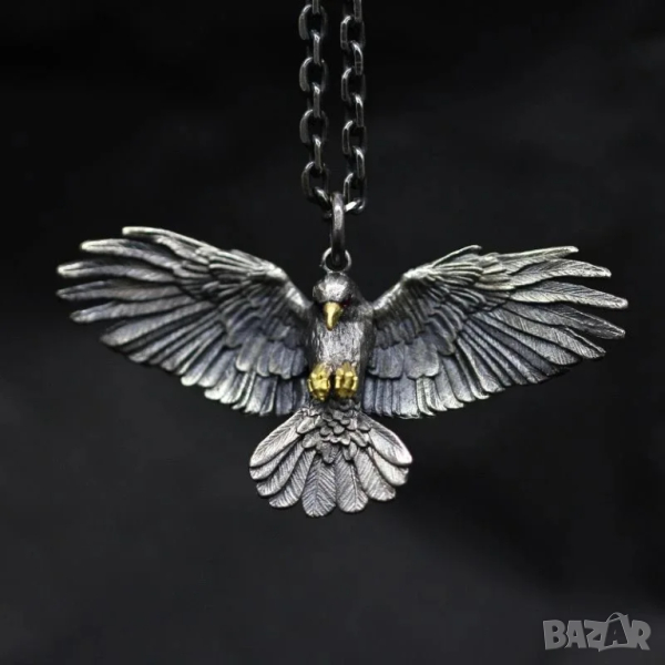 Колие гарван, снимка 1