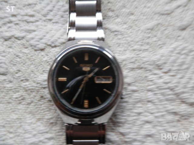 часовник Сейко 5 автоматик, снимка 6 - Мъжки - 27933657