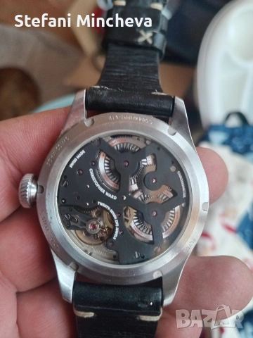 Christopher Ward уникален часовник със документи., снимка 2 - Мъжки - 53316685
