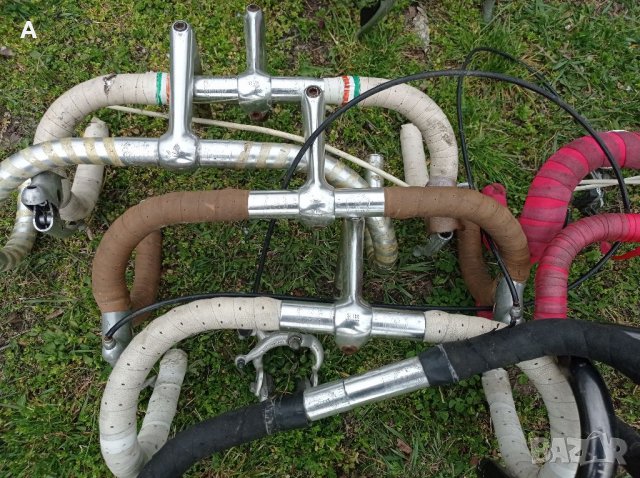 Ретро шосейни кормила и лапи, снимка 14 - Части за велосипеди - 32413335