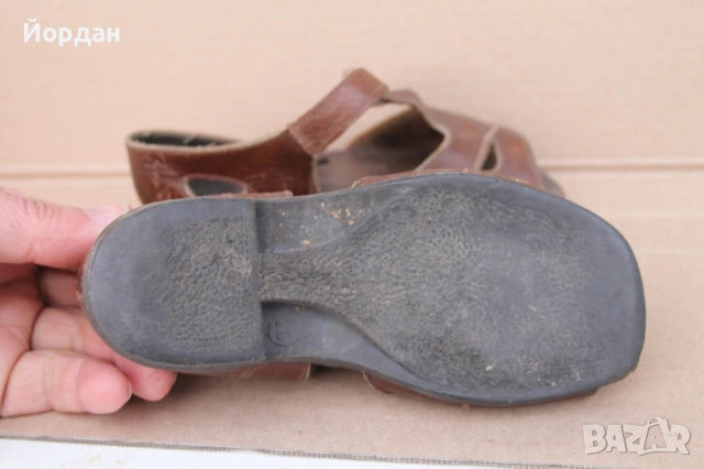 Детски обувки 1930-1940 та година, снимка 4 - Колекции - 53445012