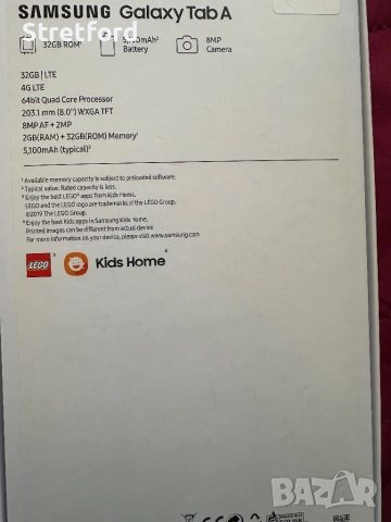 Samsung Galaxy Tab A 8.0”, 2019 LTE, снимка 8 - Таблети - 53582309