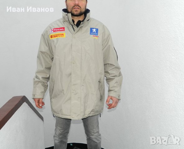 топло яке за фенове на  и  Peugeot  и Pirelli  размер ХХл
