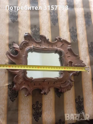 Бароков огледало за стена, снимка 4 - Други ценни предмети - 50417810