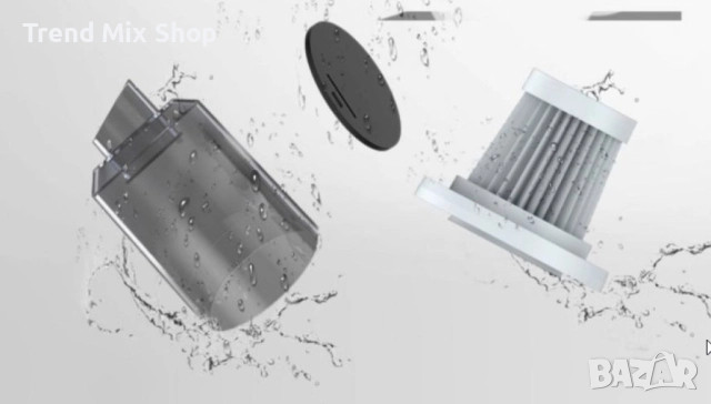 ПРОМОЦИЯ - Компактна безжична прахосмукачка за дома и автомобила 2000mAh, снимка 13 - Аксесоари и консумативи - 51473823