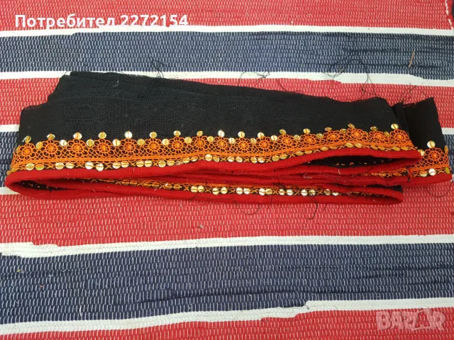 Носия кърлянка бродерия, снимка 3 - Антикварни и старинни предмети - 48402449