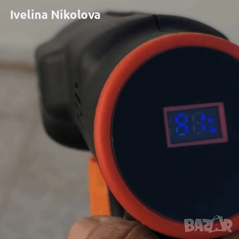 Акумулаторна водоструйка 24V – Пистолет за миене с LCD дисплей и 6 режима, снимка 4 - Аксесоари и консумативи - 52453739