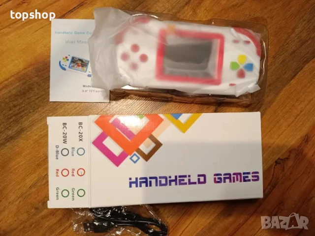 НОВА конзола за деца и възрастни с 220+ игри, 16-битова с 3.0" LCD екран, снимка 9 - Nintendo конзоли - 50555942